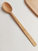 Cucchiaio artigianale in legno di ciliegio L 36 cm