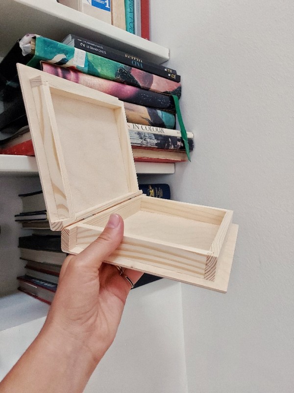 17 x 10 x 12 cm Supporto in Carta Marrone Malta Décopatch BT070C Scatola Libro 