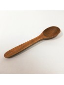 cucchiaio artigianale in legno di ciliegio L 27,5 cm