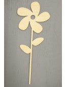 Fiore di legno h15cm